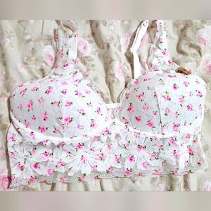 Victoria Secret PINK lace bralette Large